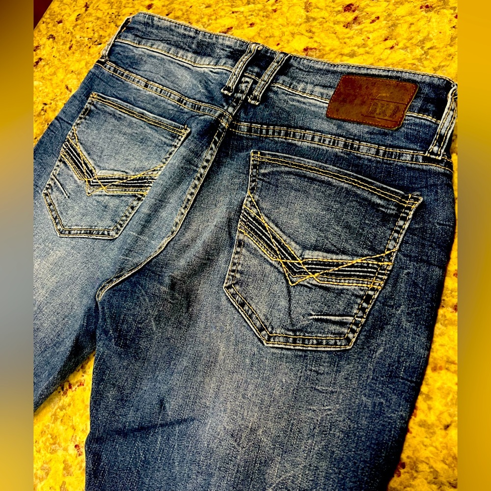 Mens BKE Buckle Jake Straight leg 32R